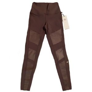 ALO YOGA HIGH WAIST MOTO LEGGING